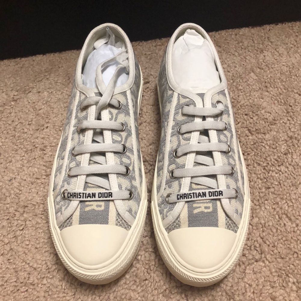 💯 Auth Christian Dior WALK'N'DIOR SNEAKER Size 39